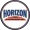 Horizon Fence & Custom Gates, Inc. circular icon logo in red, white, and blue