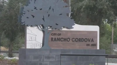 The brick exterior of the Rancho Cordova City Hall building, a key landmark that represents the city-wide service area for Horizon Fence & Custom Gates' professional fencing and gate services.